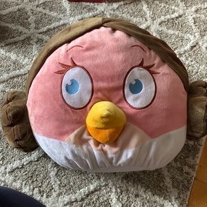 Large Angry Birds Star Wars Plush - Leia - 10”
